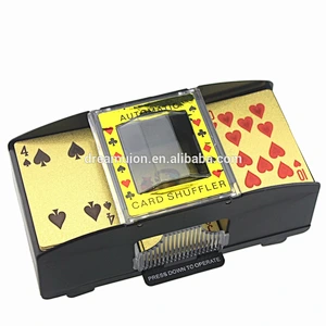 1-2 Deck Of Playing Card Poker Automatic Plastic Card Shuffler Plastic