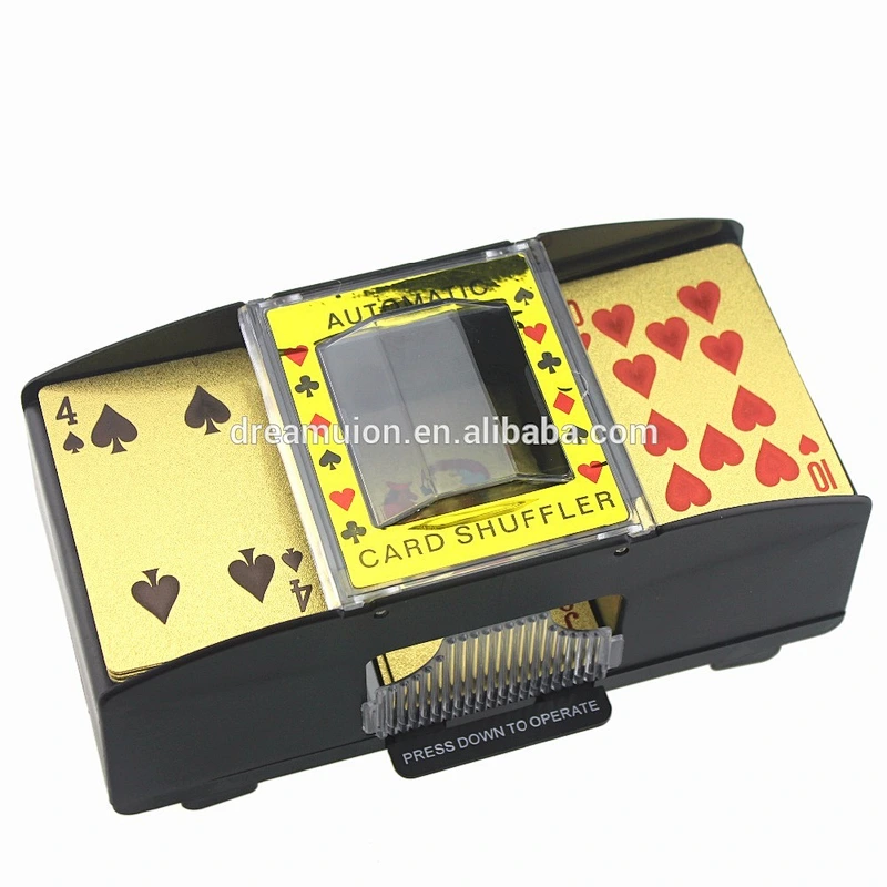 1-2 Deck Of Playing Card Poker Automatic Plastic Card Shuffler Plastic