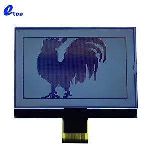 128x64 COG graphic LCD display module with flexible customization
