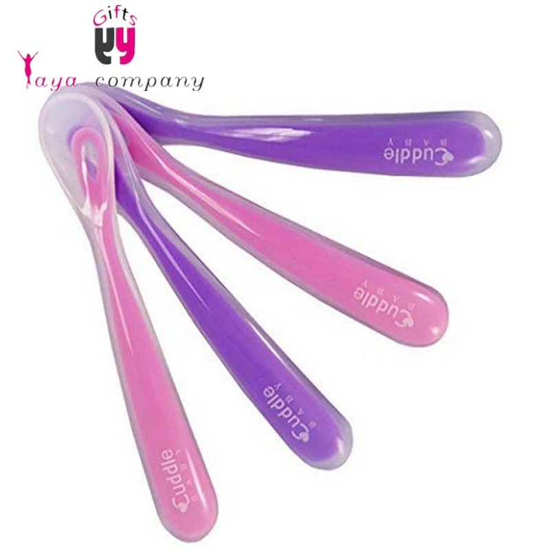 FDA Nice Baby product of Silicone spoon with many size and color