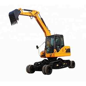 9t wheel excavator with all imported parts YFE90C+W