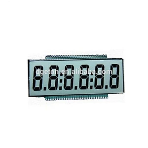 6 digit TN POSITIVE lcd screen