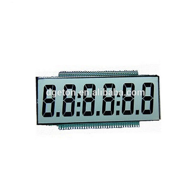 6 digit TN POSITIVE lcd screen