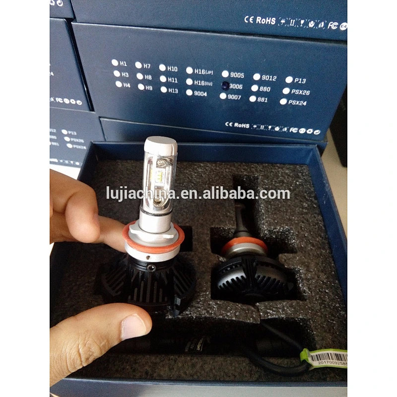 Super lights effect aftermarket led headlights bulbs,6000lm 360 light x3 h11 led lighting h7 9005 9006 8G cob h4 c6 P7 kits