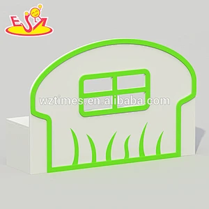 Wholesale Best design kindergarten home indoor funny wooden kids playground W08C181