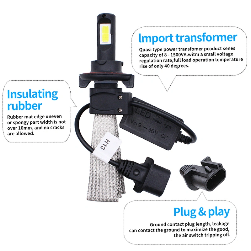 Lightech GT7 Fanless LED light bulb for car