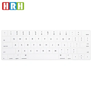 Keyboard Skin Silicone Cover for macbook retina display 13 15 with Touch Bar a1706 display