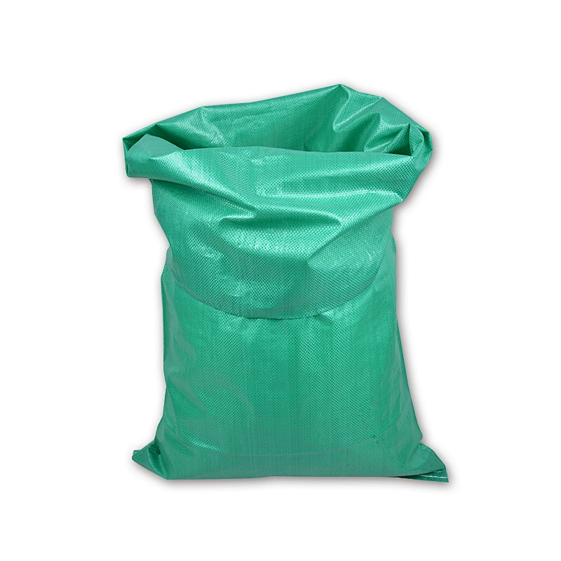 50kg colored plastic woven bag for cement sand rice fertilizer packaging
