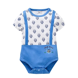 Baby Bodysuit Short Sleeve 100% Cotton Newborn baby wear romper boy