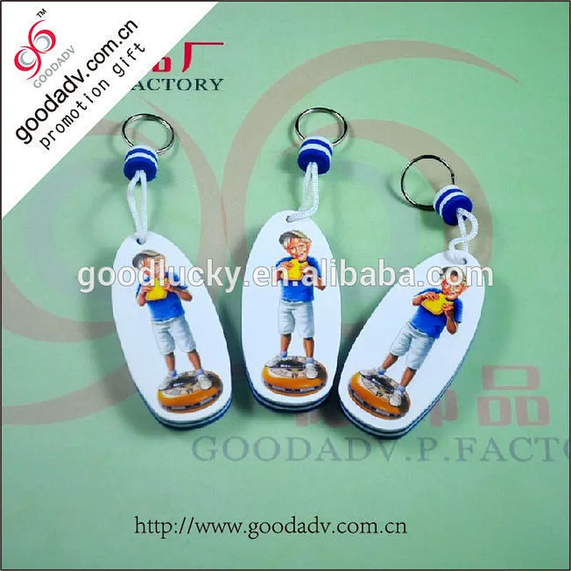 Valentine day's heart shape EVA foam key ring(EU STADARD)