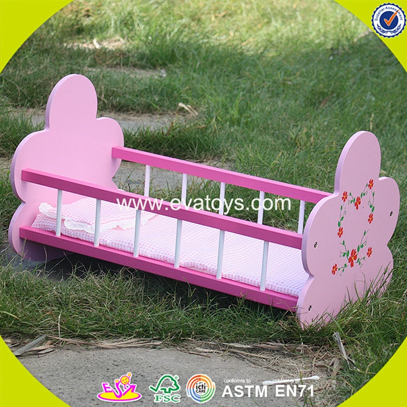 hot sale wooden baby crib new design comfortable Swing baby crib/Baby rocking cradle WJ278012A