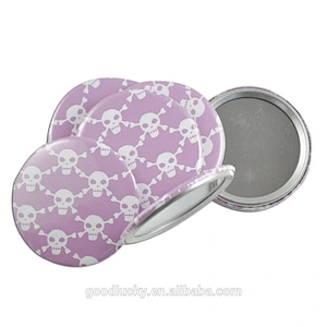 Promotional small wholesale gifts design custom mirror