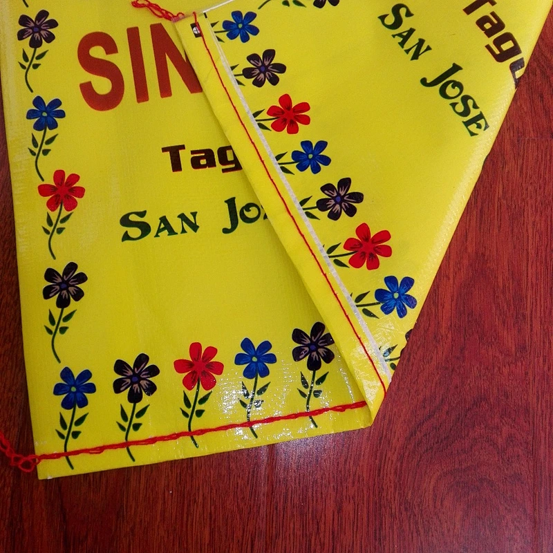 Customized design printing laminated basmati rice packaging bag
