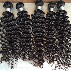 No Shedding No Tangle grade 10a virgin hair extension bundles latest curly hair weaves in kenya
