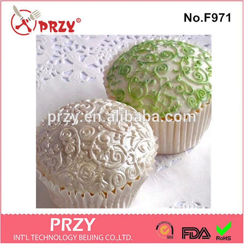 F971 PRZY Wholesale New Design Silicone Fondant Mold