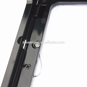 A4 Full Page Large 3X Magnifying Glass With 4 LED Hands Free Desktop Magnifier Brand New