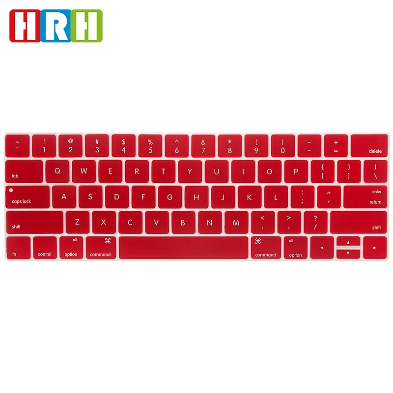 Keyboard Skin Silicone Cover for macbook retina display 13 15 with Touch Bar a1706 display