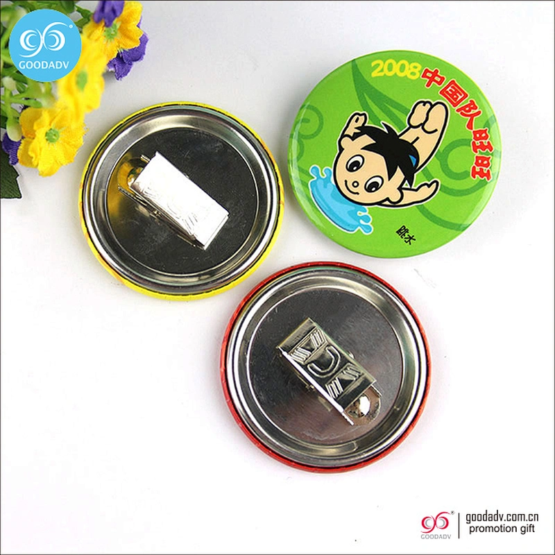 2017 hot sell advertising promotional pin button badge