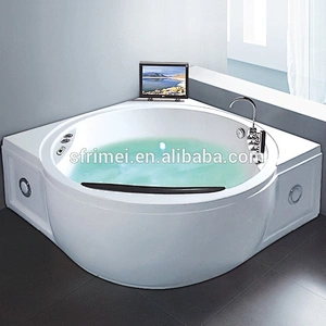 China Wholesale Cheap Bathtub For Fat People Whirlpool Massage Bathtub With TV