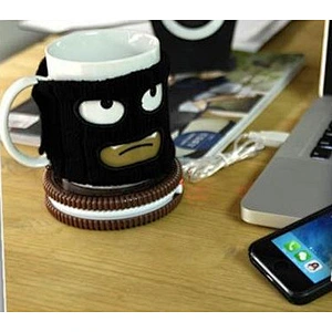 HOT SELL BISCUITS COOKIE USB CUP COASTER