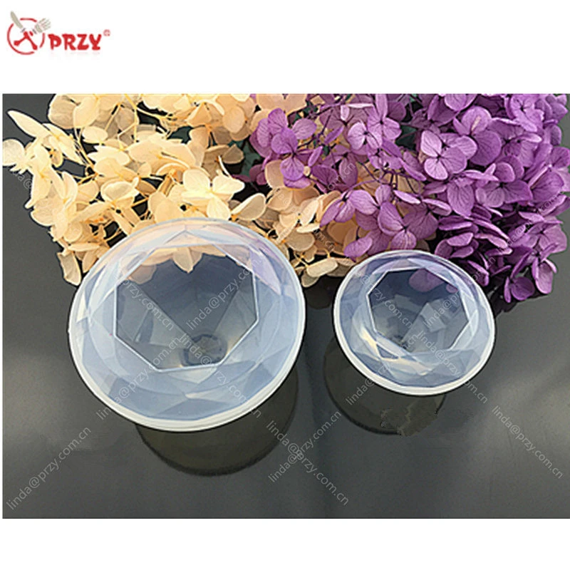 Diamond silicone mold Ocean Crystal diamond pendant Epoxy forms DIY jewelry ornaments molds