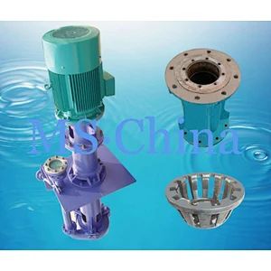 Heavy duty mechanical seal sump slurry pump