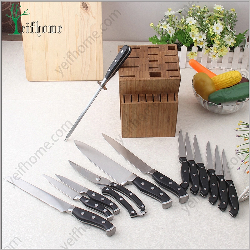 China suppliers sample design stainless steel kitchen knives set