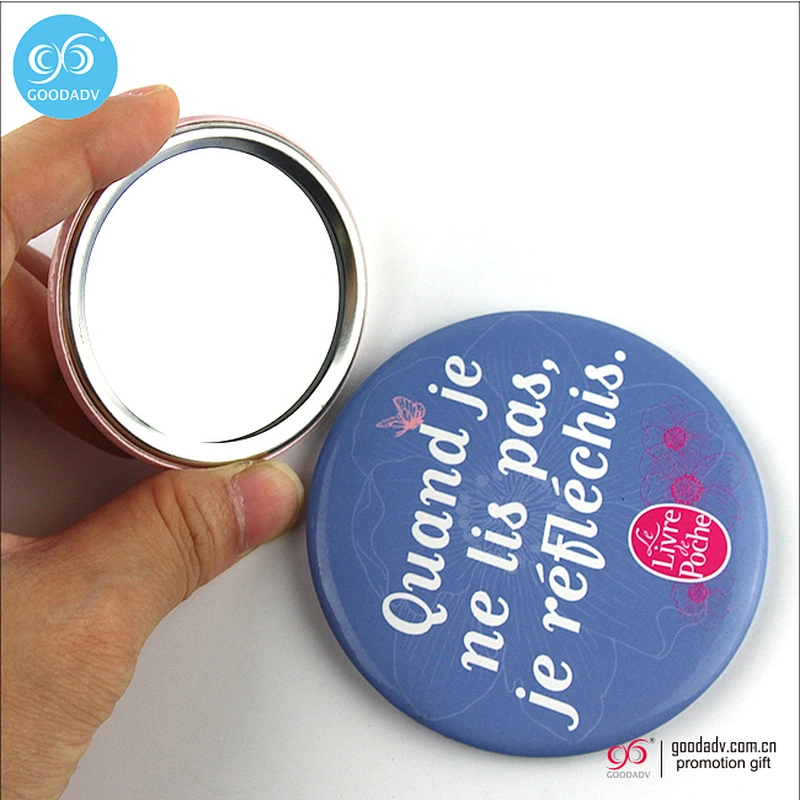 Cheap decorative mini pocket mirror / small makeup mirror / compact mirror
