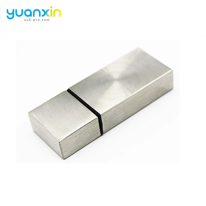 Gold Silver Metal Stick 8Gb Usb 2.0 Flash Memory Stick Thumb Pen Drive 8G U Disk