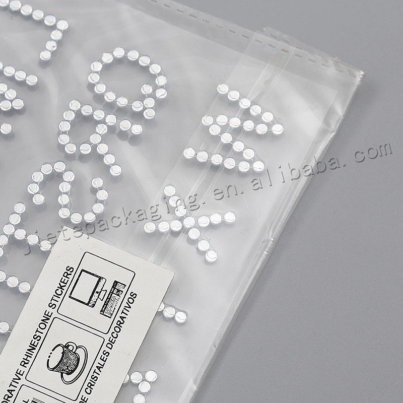 Attractive price market use self-close plastic accessories bag with hang mouth