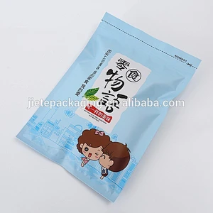 Customized popular printing PE plastic snack bag