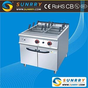 Commercial gas 4 baskets Italian pasta making machine and pasta cooker for sale
