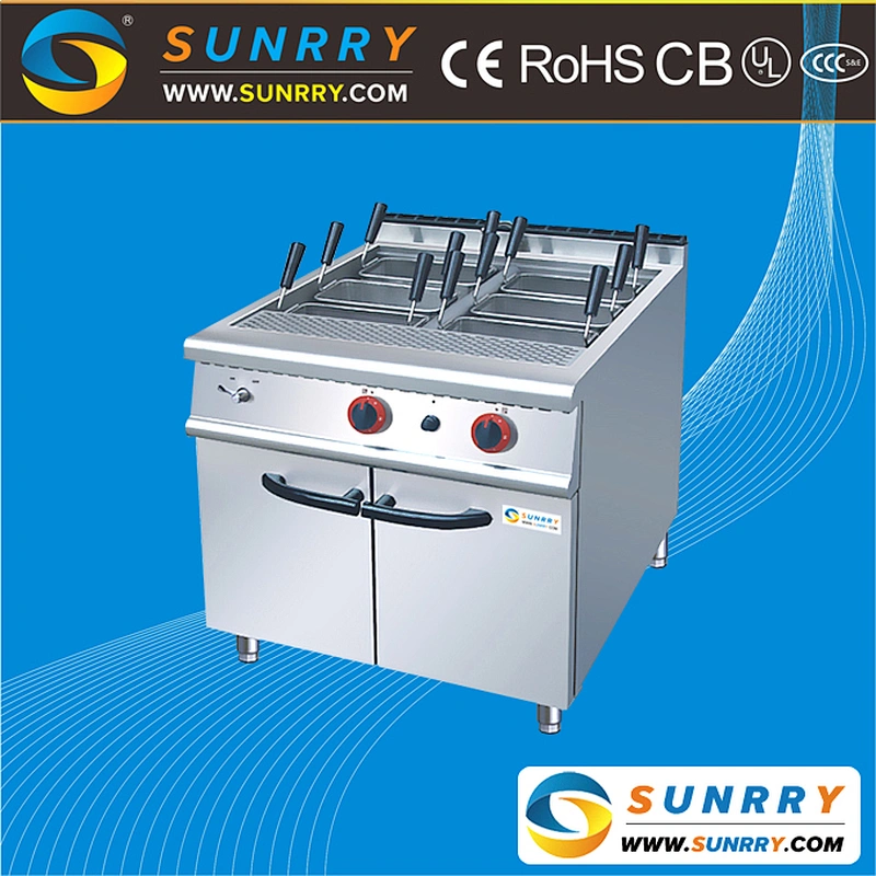 Commercial gas 4 baskets Italian pasta making machine and pasta cooker for sale