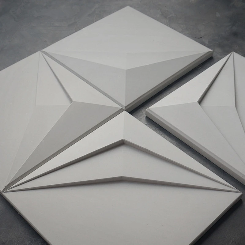 Geometric concrete Brick mould decorative wall brick Molds  cement simple background wall Tiles silicone  mould
