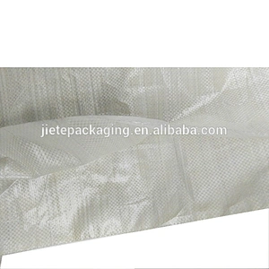 Supply professional white plastic bopp laminated pp woven fertilizer packaging bag