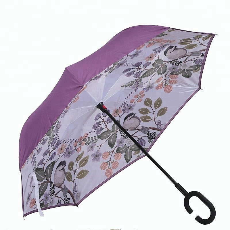Full Color Printed umbrella Inverted Umbrella Reverse Umbrella
