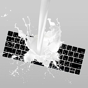 English Version Japanese keyboard Cover silicone keyboard cover new for macbook pro 13 with Touch Bar A1706 a1707