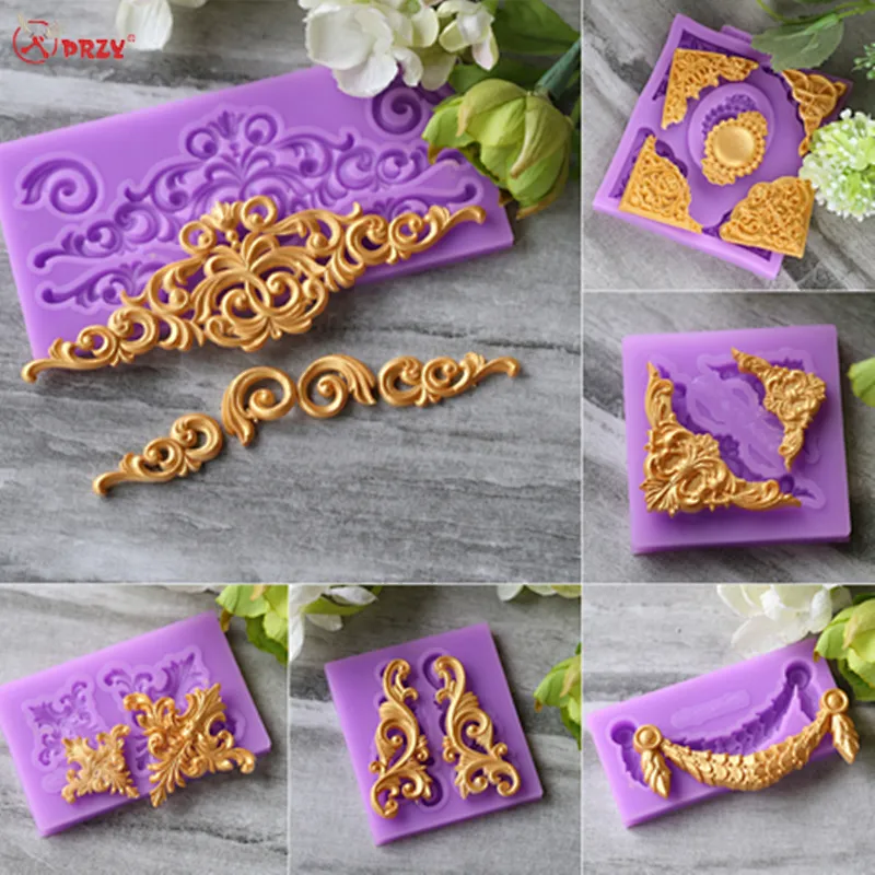 fondant Cake molds Chocolate mold silicone handmade cookie silicone mold