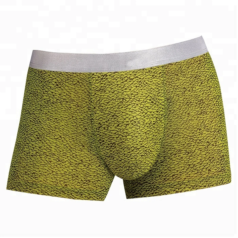 Custom sexy guy men's plus size cotton boxer briefs