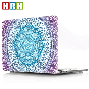 Mandala Flower pattern plastic protective case For Macbook Pro 13 15 Touch Bar