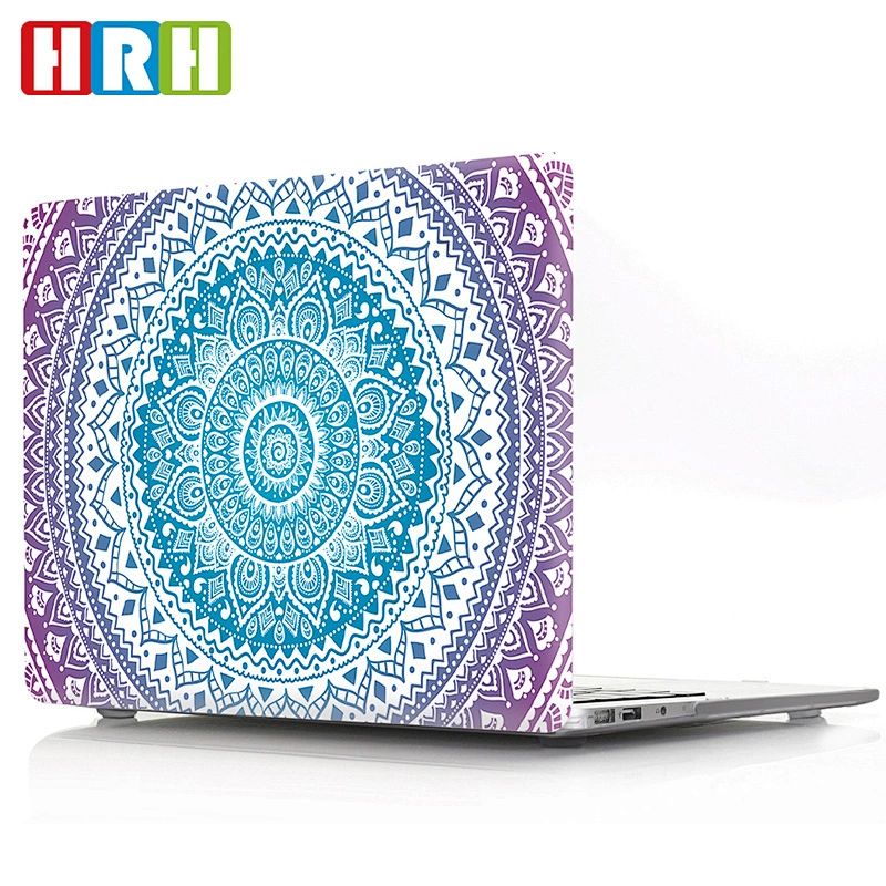 Mandala Flower pattern plastic protective case For Macbook Pro 13 15 Touch Bar
