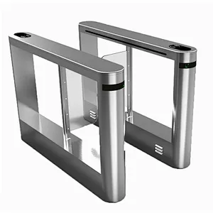 Swipe card access control swing turnstile gate with RFID reader