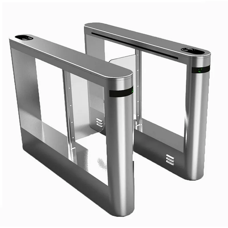 Swipe card access control swing turnstile gate with RFID reader