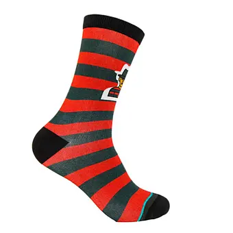 High Quality Bamboo Fiber Halloween Women's Printing Ready Product Crew Socks