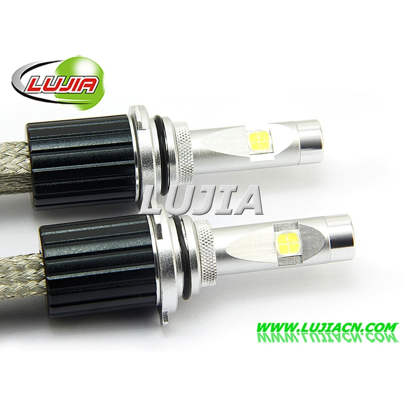 2017 factory wholesale cars led bulb 9012 easy DIY led headlight conversion kits xhp70 L7 9012 H4 H7 H11 9005 D1 H16