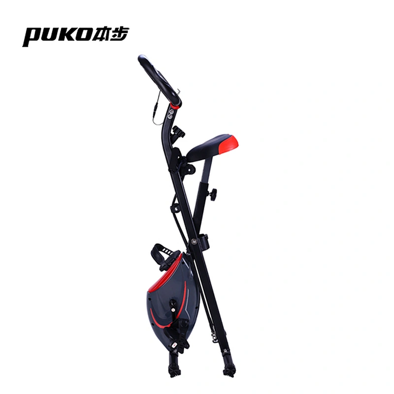 2018 New Home Fitness Slimming Equipment Electric Magnetic Exercise Bike With Rope