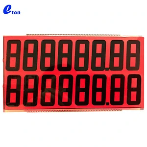 16 Digits Custom Small Fuel Dispenser Lcd Display