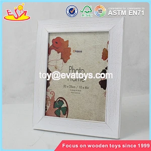 Wholesale cheap wooden big photo frame with custom W09A029