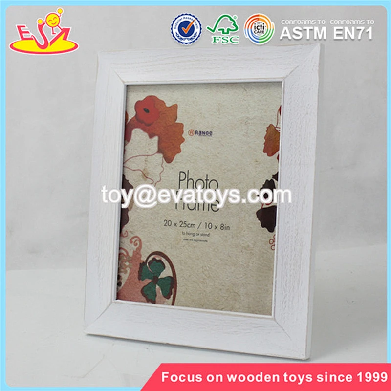 Wholesale cheap wooden big photo frame with custom W09A029