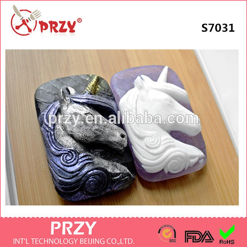 UNICORN SOAP MOLD Silicone soap making mould